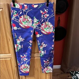 RALPH LAUREN GOLF Floral Print Capris